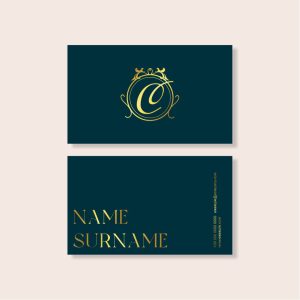 Business card design