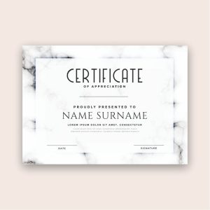 Certificate Standard